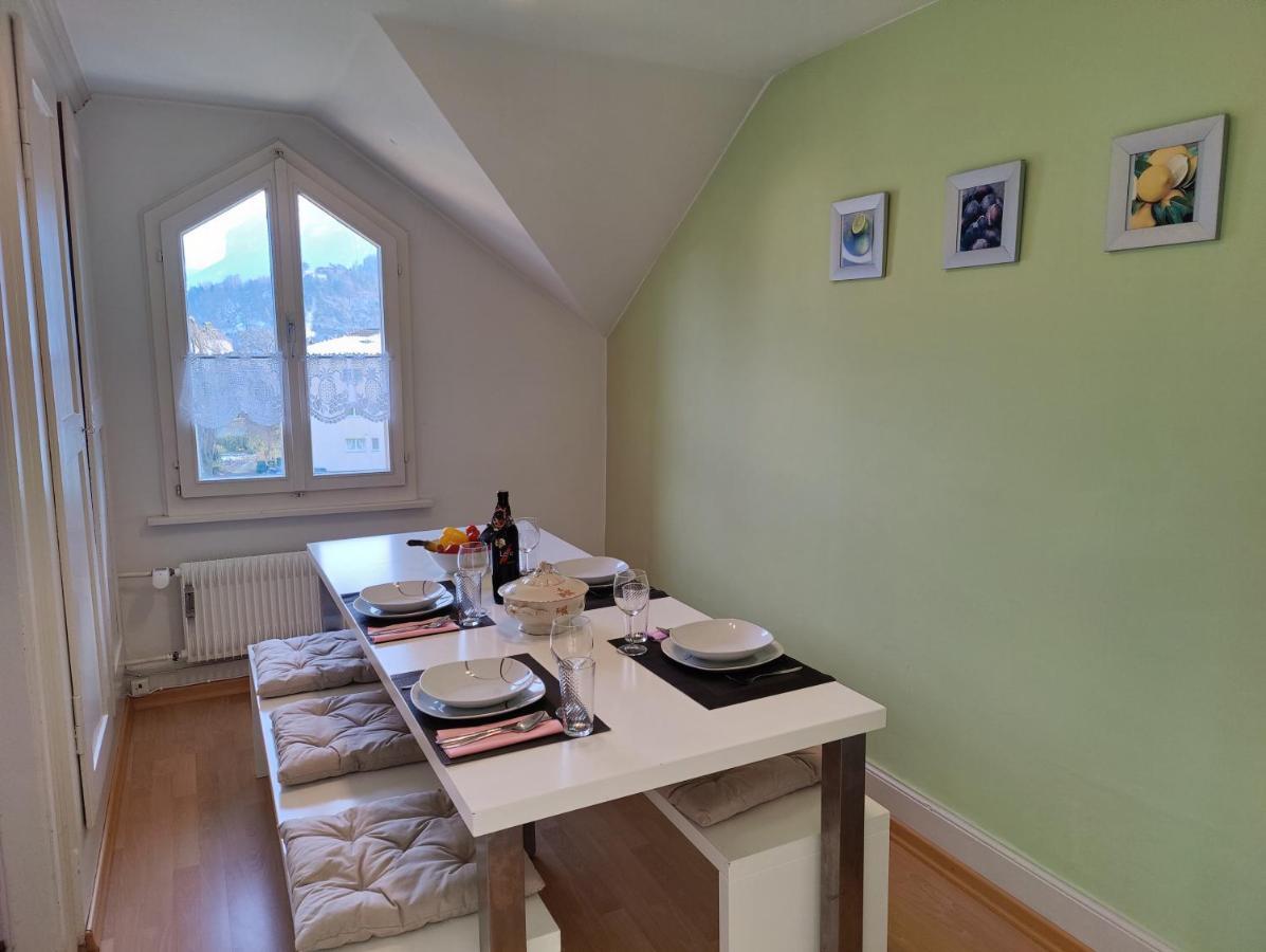 Uptown Apartments Interlaken Free Parking Exteriör bild
