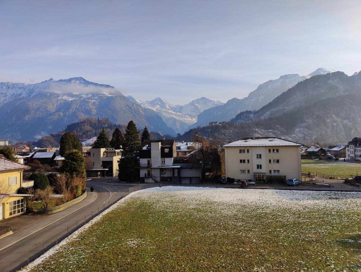 Uptown Apartments Interlaken Free Parking Exteriör bild